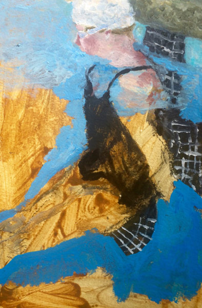 Mindy (face in water)